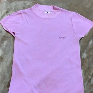 UNIF mauve/lavender top Size Med Extra Flattering